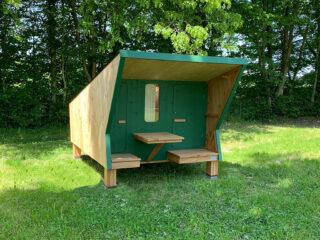 New accommodation for an unusual night in the heart of nature